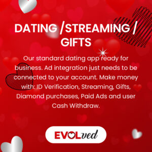 Buy Dating, Streaming, Gifts App